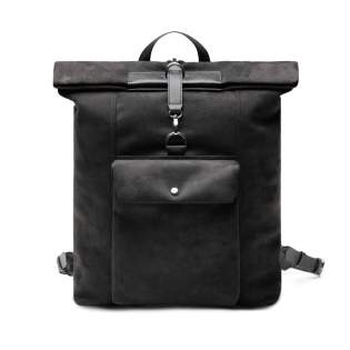 An elegant backpack suitable for any occasion. The backpack is made from recycled faux leather and PU details, adding style while you're on the go. A buckle and magnetic closure provide smooth and secure fastening. The exterior also features a practical outer pocket and a reinforced bottom. The wide opening allows easy access to your belongings, with an inner compartment for a laptop and a smaller zippered pocket for organised storage. Certified by RCS (Recycled Claim Standard), which ensures that the entire supply chain of recycled materials is certified. The total percentage of recycled material is based on the product’s total weight. This product contains 44% RCS-certified recycled polyester and 5% RCS-certified recycled PU.<br /><br />FitsLaptopTabletSizeInches: 15.0
