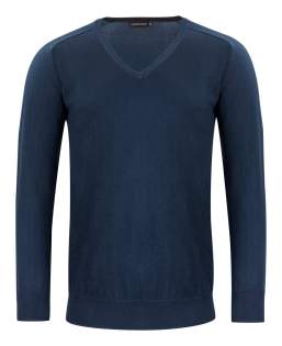 We mixed extra-fine Wool/ Cotton  yarn to get an all-season garment and  benefits from 2 natural fibers.<br />To keep up our responsibel work as a brand, we made the wool  with  RWS certification, and the long staple-<br />cotton  carefully selected from certified US. Pima cotton..The garment will be hangtagged with RWS.<br />In adition we made it  perform TOTAL  EASY care, meaning u can treat in in the washing machine and even Tumbly dry it, if needed. have in mind this is a Merino garment, and have benefits of not needing to be washed so ofter, simply air it out when needed.