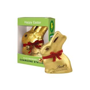 Lindt Osterhase, ca. 50 Gramm, in 4c-Euroskala bedruckter Box Lindt Osterhase, ca. 50 Gramm, in 4c-Euroskala bedruckter Box