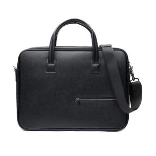 Diese stilvolle Laptoptasche schützt Ihren Laptop und bietet praktische Lösungen für den täglichen Bedarf. Sie verfügt über eine extrabreite Öffnung für einfachen Zugriff. Die Tasche hat stabile Griffe für einen bequemen Halt und einen verstellbaren Schultergurt für flexibles und komfortables Tragen, egal ob Sie ins Büro, zu einem Meeting oder auf Reisen gehen. Passend für die meisten Laptops bis zu 15". Bitte beachten Sie: Die Displayabmessungen können von den Laptopabmessungen abweichen. Zertifiziert nach RCS (Recycled Claim Standard). Die RCS-Zertifizierung garantiert, dass die gesamte Lieferkette der recycelten Materialien zertifiziert ist. Der Gesamtanteil an recycelten Materialien basiert auf dem Gesamtgewicht des Produkts. Dieses Produkt enthält 39% RCS-zertifiziert recyceltes Polyester.<br /><br />FitsLaptopTabletSizeInches: 15.0