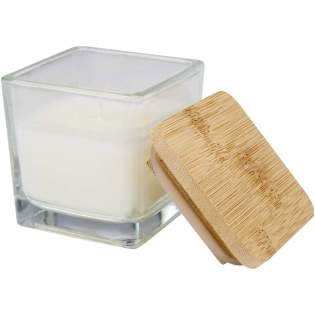 Améliorez votre intérieur avec cette bougie parfumée en paraffine, joliment présentée dans un pot en verre carré avec un couvercle en bambou. Trois parfums attrayants sont disponibles : pomme croquante (vert), cerise sucrée (rouge) et vanille chaude (blanc). Chaque bougie offre un arôme douillet et accueillant dans n’importe quelle pièce. Parfaite pour se détendre à la maison ou pour offrir comme cadeau attentionné. Poids de la bougie : 40 grammes. Durée de combustion : 8 à 12 heures.