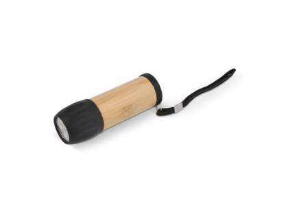 Discover eco-friendly illumination with our torch flashlight! Crafted from sustainable R-ABS and bamboo, it's a bright choice for both outdoor adventures and the planet. Get ready to light up your path responsibly with style.