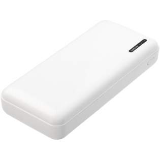 The Compress 10.000 mAh high density power bank is very compact which makes it ideal for on the go. It packs a 10.000 mAh grade A Lithium Polymer battery with an output of 5V/2A. The power bank can be charged via Micro USB or USB type-C. The LED indicator lights up during charging and displays the remaining battery capacity in the power bank. Includes a USB to Micro-USB charging cable.