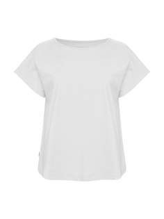 Elegante top in een ruimvallend model met een mooie val. Holle mouw en decoratieve boothals met bies. Gedrukt label op de achterkant van de nek.