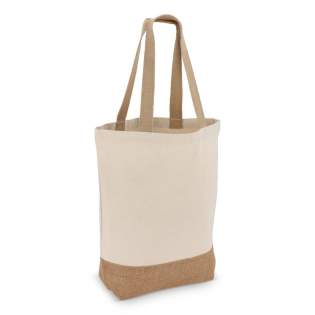 Strapazierfähige Tasche mit Vorder- und Rückwand aus Baumwoll-Canvas und Bodenfalte aus Jute - alles 320 g/m². Oeko-Tex® zertifiziert für sichere, geprüfte Materialien. Eine praktische und stilvolle Option für den Einzelhandel, Veranstaltungen oder den täglichen Gebrauch.
Strapazierfähige Tasche mit Vorder- und Rückwand aus Baumwoll-Canvas und Bodenfalte aus Jute - alles 320 g/m². Oeko-Tex® zertifiziert für sichere, geprüfte Materialien. Eine praktische und stilvolle Option für den Einzelhandel, Veranstaltungen oder den täglichen Gebrauch.