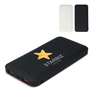 Mit dieser 10.000-mAh-Powerbank bleiben Sie überall mit Strom versorgt. Mit drei Ladeanschlüssen, darunter ein USB-C Power Delivery-Ausgang, sorgt sie für schnelles und effizientes Aufladen all Ihrer Geräte. Mit ihrem schlanken Design ist sie perfekt... Mit dieser 10.000-mAh-Powerbank bleiben Sie überall mit Strom versorgt. Mit drei Ladeanschlüssen, darunter ein USB-C Power Delivery-Ausgang, sorgt sie für schnelles und effizientes Aufladen all Ihrer Geräte. Mit ihrem schlanken Design ist sie perfekt...