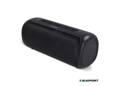This portable speaker from Blaupunkt features LED lighting and a 20-watt speaker. With this portable speaker, you are prepared to play your audio anytime, anywhere for everyone to hear.
