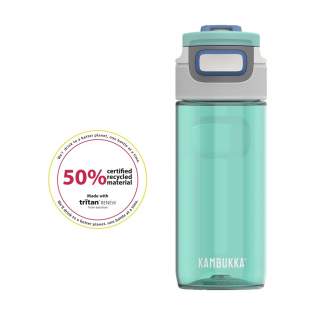 Durable water bottle made by Kambukka® • made of clear and odourless Tritan™ Renew • excellent quality • BPA-free • 3-in-1 lid with 2 drinking positions: just push to take a quick sip, or open it completely to drink just as comfortably as from a mug, without spilling • easy to clean thanks to Snapclean®: just pinch and pull to remove the inner, dishwasher-safe mechanism • universal lid: also fits on other Kambukka® drinking bottles • the lid is heat-resistant and dishwasher-safe • super handy grip • 100% leakproof • capacity 500 ml. STOCK AVAILABILITY: Up to 1000 pcs accessible within 10 working days plus standard lead-time. Subject to availability.