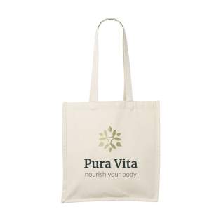 Winkeltas met lange hengsels van 100% vastgeweven, extra zware kwaliteit canvas (270 g/m²). Inhoud ca. 14 liter. Winkeltas met lange hengsels van 100% vastgeweven, extra zware kwaliteit canvas (270 g/m²). Inhoud ca. 14 liter.