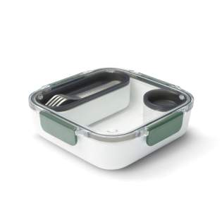 Inspired by the very first lunch box design from Black+Blum. Designed to look like a ceramic bowl, the Lunch Box Original includes an inner container as well as a leak-proof sauce pot with a garnish area in the lid, and a stainless-steel fork. Microwave and dishwasher safe, apart from tritan lid. Inspired by the very first lunch box design from Black+Blum. Designed to look like a ceramic bowl, the Lunch Box Original includes an inner container as well as a leak-proof sauce pot with a garnish area in the lid, and a stainless-steel fork. Microwave and dishwasher safe, apart from tritan lid.