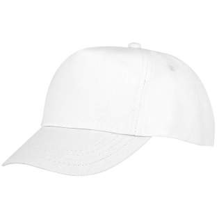 The Feniks kids 5 panel cap features embroidered eyelets for enhanced ventilation, ensuring that you stay cool and fresh during any activity. With a head circumference of 54 cm, it offers a comfortable fit for a variety of head sizes. Its fabric hook and loop fastener allow for easy and secure adjustments. Made from 175 g/m² cotton twill, the Feniks kids cap combines durability with a soft, breathable feel.