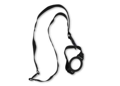 This 2-in-1 lanyard and bottle holder is ideal for carrying your water bottle without having to hold it in your hand.