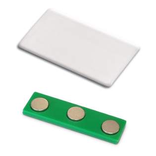 Namensschild mit Magnet und Doming. Eine Visitenkarte für Ihren Betrieb. Namensschild mit Magnet und Doming. Eine Visitenkarte für Ihren Betrieb.