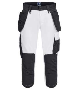 • piratenbroek volledig in stretch voor meer comfort en bewegingsvrijheid <br />• moderne pasvorm: smalle broekspijpen <br />• de zijkanten aan de bovenkant zijn niet in stretch om de broek stabliteit te geven<br />• ventilatie in de taille door geperforeerde tailleband<br />• ruime beenzakken aan beide zijden, telefoonzak met magneetsluiting<br />• linkerzak: beenzak voor gereedschap en pennen<br />• rechterzak: meterzak en zak met mesknoop<br />• kniezakken aan de binnenzijde verstelbaar, versterkt met Cordura® aan de buitenzijde<br />• lus voor badgehouder<br />• spijkerzakken, kniezakken en onderzijde van de broekspijpen zijn versterkt met Cordura®<br />• mogelijkheid om het MOLLE-systeem te bevestigen aan beide zijden<br />• door het contraststiksel los te maken aan de achterzijde van de spijkerzakken, mogelijkheid om de spijkerzakken te verwijderen indien nodig • piratenbroek volledig in stretch voor meer comfort en bewegingsvrijheid <br />• moderne pasvorm: smalle broekspijpen <br />• de zijkanten aan de bovenkant zijn niet in stretch om de broek stabliteit te geven<br />• ventilatie in de taille door geperforeerde tailleband<br />• ruime beenzakken aan beide zijden, telefoonzak met magneetsluiting<br />• linkerzak: beenzak voor gereedschap en pennen<br />• rechterzak: meterzak en zak met mesknoop<br />• kniezakken aan de binnenzijde verstelbaar, versterkt met Cordura® aan de buitenzijde<br />• lus voor badgehouder<br />• spijkerzakken, kniezakken en onderzijde van de broekspijpen zijn versterkt met Cordura®<br />• mogelijkheid om het MOLLE-systeem te bevestigen aan beide zijden<br />• door het contraststiksel los te maken aan de achterzijde van de spijkerzakken, mogelijkheid om de spijkerzakken te verwijderen indien nodig