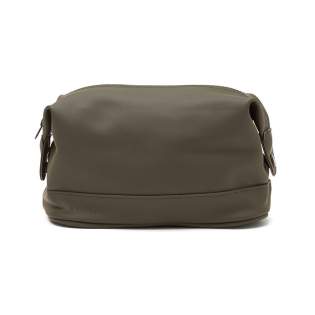 A toiletry bag that is not only practical and handy, but also minimalistic with a modern design. The bag is made of a water-repellent material, therefore you don't have to worry about its contents. The bag closes with a zipper and is ideal for traveling. Made of nubuck vegan leather which gives the bag its water-repellent properties.