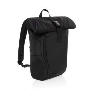 Sac à dos en rPET Aware™ Swiss Peak Leonard pour ordinateur portable 15,6 pouces est un mélange parfait de style et de fonctionnalité. Fabriqué en 100 % rPET, ce sac à dos tendance est doté de bretelles réglables et d'un rabat unique qui ajoute 14 cm de hauteur supplémentaire en cas de besoin. Le compartiment principal s'ouvre en forme de L pour un accès facile, avec une sécurité supplémentaire assurée par des fermetures à sangle et à boucle. L'intérieur peut accueillir confortablement un ordinateur portable de 15,6 pouces, sécurisé par une fermeture velcro, ainsi qu'une poche intérieure pratique à fermeture éclair. Le sac comprend également un compartiment avec fermeture à zip à l'avant, une poche pour porte-boissons et une poignée en sangle sur le dessus, ce qui le rend idéal pour un usage professionnel et quotidien. Fabriqué en polyester recyclé avec le traceur AWARE™. 2 % des recettes de chaque produit vendu avec AWARE™ seront reversés à Water.org. Sans PVC.<br /><br />FitsLaptopTabletSizeInches: 15.6 Sac à dos en rPET Aware™ Swiss Peak Leonard pour ordinateur portable 15,6 pouces est un mélange parfait de style et de fonctionnalité. Fabriqué en 100 % rPET, ce sac à dos tendance est doté de bretelles réglables et d'un rabat unique qui ajoute 14 cm de hauteur supplémentaire en cas de besoin. Le compartiment principal s'ouvre en forme de L pour un accès facile, avec une sécurité supplémentaire assurée par des fermetures à sangle et à boucle. L'intérieur peut accueillir confortablement un ordinateur portable de 15,6 pouces, sécurisé par une fermeture velcro, ainsi qu'une poche intérieure pratique à fermeture éclair. Le sac comprend également un compartiment avec fermeture à zip à l'avant, une poche pour porte-boissons et une poignée en sangle sur le dessus, ce qui le rend idéal pour un usage professionnel et quotidien. Fabriqué en polyester recyclé avec le traceur AWARE™. 2 % des recettes de chaque produit vendu avec AWARE™ seront reversés à Water.org. Sans PVC.<br /><br />FitsLaptopTabletSizeInches: 15.6