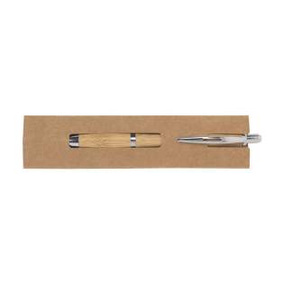 Sturdy cardboard sleeve as a modern gift wrapping and protection for (eco) ballpoint pens, touchscreen pens and propelling pencils. Suitable for 1 writing instrument. Sturdy cardboard sleeve as a modern gift wrapping and protection for (eco) ballpoint pens, touchscreen pens and propelling pencils. Suitable for 1 writing instrument.