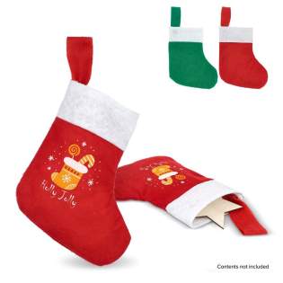 Dieser kleine Filzstrumpf ist eine charmante Ergänzung zu jeder Weihnachtsdekoration und eignet sich perfekt für kleine Überraschungen. Sein weiches Material und sein klassisches Design machen ihn zu einem zeitlosen Urlaubsmitbringsel. Dieser kleine Filzstrumpf ist eine charmante Ergänzung zu jeder Weihnachtsdekoration und eignet sich perfekt für kleine Überraschungen. Sein weiches Material und sein klassisches Design machen ihn zu einem zeitlosen Urlaubsmitbringsel.