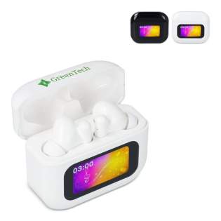 Améliorez votre expérience audio avec ce casque sans fil, doté d'un écran tactile LCD pour un contrôle sans effort. Profitez de la suppression active du bruit pour un son parfait, de doubles microphones pour des appels clairs et d'une plage de fréque... Améliorez votre expérience audio avec ce casque sans fil, doté d'un écran tactile LCD pour un contrôle sans effort. Profitez de la suppression active du bruit pour un son parfait, de doubles microphones pour des appels clairs et d'une plage de fréque...