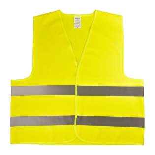 Soyez prudent et démarquez-vous dans le noir avec ce gilet de sécurité. Peut être porté sur votre manteau d'hiver le plus épais ou votre survêtement. Certifié selon la norme EN 20471 et donc adapté dans les pays européens en cas de panne. Fabriqué en polyester.