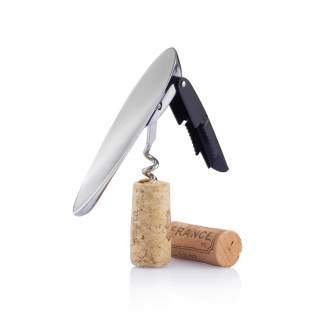 Eon is the tool for every barman. It’s a stylish, compact and easy to use 2 step opener. The integrated foil cutters help you remove the foil and with the leveller your bottle is opened with 3 simple movements, down, up and up. Enjoy your wine. Registered design®