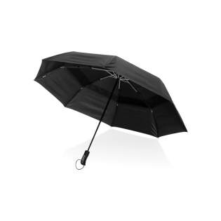 "Parapluie tempête 27"" de poche Swiss Peak Aware™ rPET Tornado est le parapluie parfait ! Compact mais s'il est déplié, il devient un parapluie assez grand pour 2 personnes. Fabriqué avec une armature en aluminium et des baleines en fibre de verre, parapluie à 3 sections et ouverture et fermeture automatique. La toile est fabriquée en rPET 190T. Avec le traceur AWARE™ qui valide l'utilisation authentique de matériaux recyclés. Cette toile de parapluie est fabriquée à partir de 11,7 bouteilles PET (500ml). 2% des recettes de chaque produit Impact vendu seront reversés à Water.org."<br /><br />UmbrellaMechanism: Ouvrir/Fermer automatiquement<br />IsStormproof: true "Parapluie tempête 27"" de poche Swiss Peak Aware™ rPET Tornado est le parapluie parfait ! Compact mais s'il est déplié, il devient un parapluie assez grand pour 2 personnes. Fabriqué avec une armature en aluminium et des baleines en fibre de verre, parapluie à 3 sections et ouverture et fermeture automatique. La toile est fabriquée en rPET 190T. Avec le traceur AWARE™ qui valide l'utilisation authentique de matériaux recyclés. Cette toile de parapluie est fabriquée à partir de 11,7 bouteilles PET (500ml). 2% des recettes de chaque produit Impact vendu seront reversés à Water.org."<br /><br />UmbrellaMechanism: Ouvrir/Fermer automatiquement<br />IsStormproof: true