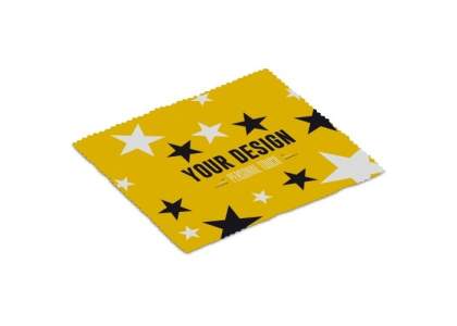 250g/m² microfiber cleaning cloth (18x15cm) for screens or glasses. Including a full-colour and all-over imprint. A print on the backside of the cleaning cloth is also possible. Each packed in a polybag. Can optionally add a PVC pouch.