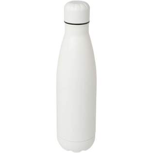 Vakuumisolierte Edelstahlflasche mit kultigem Design. Der isolierte 18/8 Edelstahl hält Getränke über mehrere Stunden heiß oder kalt. Geprüft und zugelassen nach deutschem Lebensmittelsicherheitsgesetz (LFGB) und auf Phthalatgehalt gemäß REACH Verordnung getestet. Mit einem Sockel, der in die meisten Getränkehalter passt, ist diese schlanke Wasserflasche ein perfekter Werbeartikel. Das Fassungsvermögen beträgt 500 ml. Verpackt in einer Geschenkbox aus Recyclingkarton. Vakuumisolierte Edelstahlflasche mit kultigem Design. Der isolierte 18/8 Edelstahl hält Getränke über mehrere Stunden heiß oder kalt. Geprüft und zugelassen nach deutschem Lebensmittelsicherheitsgesetz (LFGB) und auf Phthalatgehalt gemäß REACH Verordnung getestet. Mit einem Sockel, der in die meisten Getränkehalter passt, ist diese schlanke Wasserflasche ein perfekter Werbeartikel. Das Fassungsvermögen beträgt 500 ml. Verpackt in einer Geschenkbox aus Recyclingkarton.