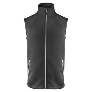 Sweatvest bodywarmer met lange ritssluiting in ringgesponnen stretchmateriaal. Contrasterende ritssluitingen, decoratieve flatlock naden en zijzakken met ritssluiting. SpunDyed. Oeko-Tex 100 gecertificeerd Sweatvest bodywarmer met lange ritssluiting in ringgesponnen stretchmateriaal. Contrasterende ritssluitingen, decoratieve flatlock naden en zijzakken met ritssluiting. SpunDyed. Oeko-Tex 100 gecertificeerd