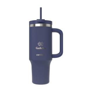Large, double-walled Contigo® stainless steel drinking cup with generous plastic handle. The multifunctional plastic screw cap has a lockable drinking opening and an opening with a straw. When closed, the lid is leak proof. Suitable for cold drinks (not for carbonated drinks). THERMALOCK™ technology keeps drinks cool for up to 29 hours. Without the straw, the temperature is maintained thanks to the silicone seal in the lid. The cup has a matt, scratch-resistant coating. The conical, narrow base means the cup fits into almost any cup holder, making it perfect for on the go. Easy to clean. The cup, lid and straw are dishwasher-safe (place in the top rack). Odourless and taste-free. Stay hydrated all day long with this huge tumbler. Capacity 1,200 ml. STOCK AVAILABILITY: Up to 1000 pcs accessible within 10 working days plus standard lead-time. Subject to availability. Contigo: The best in quality, design and technology. Immediately recognisable by its sleek and stylish design, strong and solid. Comes with a 2-year manufacturer's warranty. Large, double-walled Contigo® stainless steel drinking cup with generous plastic handle. The multifunctional plastic screw cap has a lockable drinking opening and an opening with a straw. When closed, the lid is leak proof. Suitable for cold drinks (not for carbonated drinks). THERMALOCK™ technology keeps drinks cool for up to 29 hours. Without the straw, the temperature is maintained thanks to the silicone seal in the lid. The cup has a matt, scratch-resistant coating. The conical, narrow base means the cup fits into almost any cup holder, making it perfect for on the go. Easy to clean. The cup, lid and straw are dishwasher-safe (place in the top rack). Odourless and taste-free. Stay hydrated all day long with this huge tumbler. Capacity 1,200 ml. STOCK AVAILABILITY: Up to 1000 pcs accessible within 10 working days plus standard lead-time. Subject to availability. Contigo: The best in quality, design and technology. Immediately recognisable by its sleek and stylish design, strong and solid. Comes with a 2-year manufacturer's warranty.