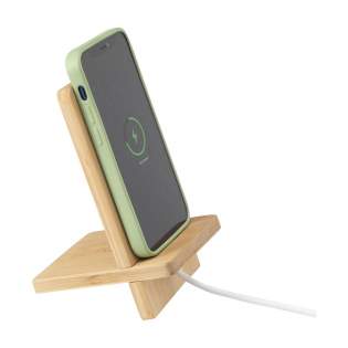 WoW! Stable telephone stand, made from 100% high-quality FSC-certified bamboo. The stand consists of 2 parts that you can easily slide in and out with one hand movement. An ecologically responsible choice. Ideal to send as a letterbox gift. Bamboo is a natural material and as a result, the colour may differ per product. Each item is supplied in an individual brown cardboard box.