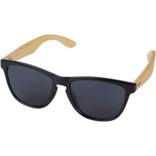 These more sustainable sunglasses are the ideal promotional giveaway during summer festivals, events, or other sunny outdoor activities. The frame is made of ocean bound plastic. The temples are made of bamboo and are light and provides a comfortable fit. Conforms to EN ISO 12312-1 and has UV400 lenses which are rated as category 3, making it the perfect choice for protection against bright sunlight.