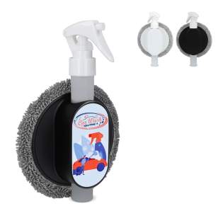 Le spray et chiffon de nettoyage 2 en 1 pratique est idéal pour des nettoyages rapides, par exemple, des vitres de voiture, des surfaces domestiques ou des bureaux. Gardez vos espaces impeccables avec cet outil de nettoyage polyvalent ; à remplir ave... Le spray et chiffon de nettoyage 2 en 1 pratique est idéal pour des nettoyages rapides, par exemple, des vitres de voiture, des surfaces domestiques ou des bureaux. Gardez vos espaces impeccables avec cet outil de nettoyage polyvalent ; à remplir ave...