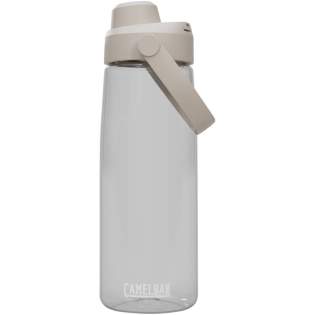 Die Camelbak® Thrive Chug Tritan Renew Wasserflasche ist der Nachfolger der beliebten Camelbak Chute® Mag Tritan Renew und bietet eine einfache Flüssigkeitsversorgung für unterwegs. Der neue Ausgussdeckel klappt auf und bleibt automatisch in geöffneter Position – drücken Sie ihn zurück, und er bleibt an seinem Platz. Der Ausguss lässt sich leicht verschließen, sodass die Flasche zu 100 % auslaufsicher ist. Der neue, weiche Schwenkgriff ermöglicht zudem ein bequemes Tragen. Fassungsvermögen: 750 ml. Hergestellt aus Tritan™ Renew Kunststoff, einem zu 50 % recycelten Material.