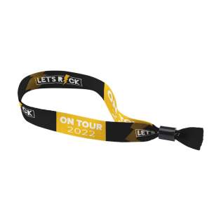 WoW! Sangle festival en polyester RPET. Avec fermeture auto-agrippante en plastique recyclé. Comprend votre propre impression par sublimation couleur des deux côtés. Un objet parfait pour contrôler l'accès aux événements ou comme rappel d'un festival. Promotionnel et fonctionnel. WoW! Sangle festival en polyester RPET. Avec fermeture auto-agrippante en plastique recyclé. Comprend votre propre impression par sublimation couleur des deux côtés. Un objet parfait pour contrôler l'accès aux événements ou comme rappel d'un festival. Promotionnel et fonctionnel.