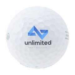 Recycled quality golf balls from the Tomorrow golf brand. These sustainable golf balls are made from used golf balls. They have a 100% recycled core (polybutadiene), a soft Surlyn resin outer and a 352 Bee panel pattern.
More than 420 million golf balls are lost worldwide every year. By collecting and recycling these, we can reduce the burden on the environment. 
Each ball replaces the use of 39 grams of new rubber compared to the production of a traditional golf ball.
Feel the power of sustainability, experience the best performance on the golf course and minimize your carbon footprint. European design. Made in Europe.
Packed per 12 pieces in a kraft box made from environmentally friendly material. The price listed is per ball.
