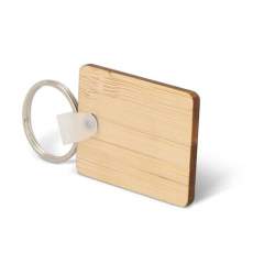 Introducing our Bamboo Rectangular Keyring: A stylish and eco-friendly accessory to keep your keys organized. Crafted from sustainable bamboo, it adds a touch of nature to your daily essentials. Elevate your keychain with this unique, environmentally conscious choice.