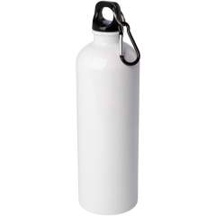 Always stay hydrated with this durable yet lightweight 750 ml water bottle made from RCS certified recycled stainless steel. It’s the perfect companion for sports, day trips or for use at the office. The single-walled Oregon bottle has a twist-off cap and offers plenty of space to add any kind of logo. Clip the attached carabiner (not suitable for climbing) securely to a bag to keep it from getting lost.
