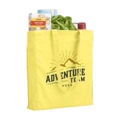 Sac shopping robuste en 100% coton tissé (160 g/m²). Avec de longues anses.
