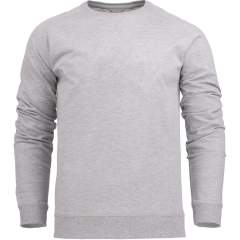Sweater met ronde hals in college-stijl. De stof is nabehandeld met een enzyme wash, waardoor het materiaal voorgekrompen is en zacht aanvoelt. Oeko-Tex 100 gecertificeerd.