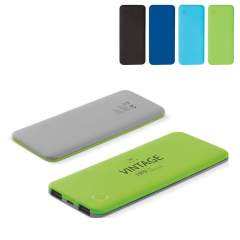 Ultradunne powerbank Blade (5000mAh) heeft een stijlvol design en is voorzien van een matte afwerking. Per stuk in geschenkverpakking verpakt.