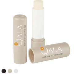 High quality lip balm in a case made of 80% recycled plastic. Does not contain mineral oils and wax. Dermatologically tested, not tested on animals and produced in Germany according to the European Cosmetics Regulation 1223/2009/EC.