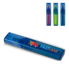 This highlighter is made from recycled PET bottles. Highlighting or underlining notes is very easy by using these markers. The point is a Chisel-tip for marking (5mm) or underlining (2mm).