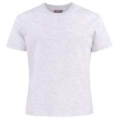 Moderne, aansluitende T-shirt voor kinderen met versterkte schoudernaden en dubbelgestikte halsopening. Elastaan in boord. Geribde nek in vier lagen. Oeko-Tex 100 gecertificeerd.