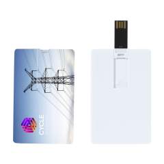 Fast delivery from stock! USB stick (2.0) in the form of a lightweight plastic credit card - slim enough to store in your wallet. Perfect for safely storing and transporting files. Ready for immediate use due to the practical 'Plug-and-Play' system. Compatible with Windows and Mac. Each piece comes in an imitation leather case. Extra options: data upload removable.