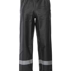 • wind- en waterdichte broek<br />• getapete naden<br />• elastische taille met trekkoord<br />• zijzakken met klep<br />• buidelzakje in mesh voor betere ventilatie<br />• gesegmenteerde reflectieband onderaan de broekspijpen