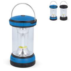 Robust and compact table lamp. Provides good light through high power LEDs. Camping light ideal to use when fishing, trekking, walking, on a boat or during other outdoor activities. Good to use as emergency lighting during power outages.