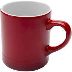 Ceramic mug that features a stylish design with a subtle gradient colour effect. Features a glossy cream coloured interior and a glossy exterior. Dishwasher safe. Presented in a recycled cardboard gift box. Volume capacity: 330 ml.