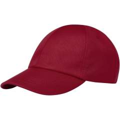 La casquette Cerus 6 panel cool fit est fabriquée en maille avec une finition cool fit, 105 g/m² en polyester. Conçue pour s'adapter confortablement à un tour de tête de 58 cm, la fermeture à boucle métallique permet des ajustements faciles et sûrs.