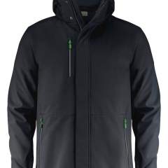 Gevoerde softshell jas met afneembare capuchon en stormflap met drukknopen. Aanpasbare mouwen met velcrosluiting en trekkoorden aan de kap en de zoom. 2 binnenzakken met ritssluitingen. Reflecterende piping op de rug. Uitscheurbaar neklabel en afzonderlijk geweven maatlabel. Aan de binnenzijde van de linkerzijnaad werd een zakje voorzien voor het innaaien van een waschip. Zipper pullers in contrastkleur. Deze kunnen indien gewenst vervangen worden door één van de andere beschikbare kleuren. Oeko-Tex 100 gecertificeerd. Gevoerde softshell jas met afneembare capuchon en stormflap met drukknopen. Aanpasbare mouwen met velcrosluiting en trekkoorden aan de kap en de zoom. 2 binnenzakken met ritssluitingen. Reflecterende piping op de rug. Uitscheurbaar neklabel en afzonderlijk geweven maatlabel. Aan de binnenzijde van de linkerzijnaad werd een zakje voorzien voor het innaaien van een waschip. Zipper pullers in contrastkleur. Deze kunnen indien gewenst vervangen worden door één van de andere beschikbare kleuren. Oeko-Tex 100 gecertificeerd.